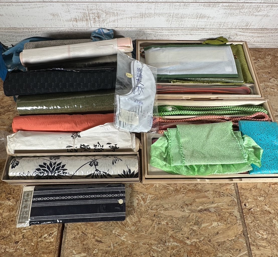 神戸市西区買取窓口にて着物の反物を買取させて頂きました☆のアイキャッチ画像